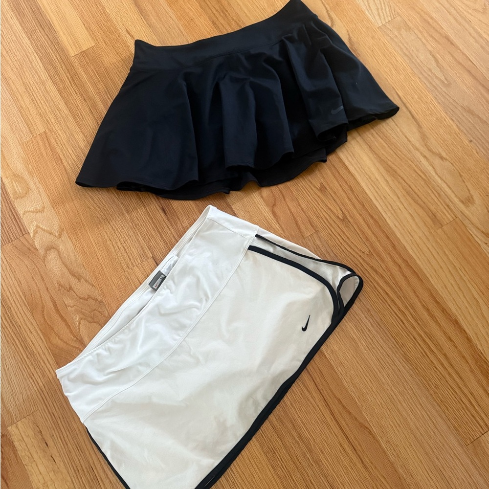 Black and White Tennis/pickle ball🎾 Skirts